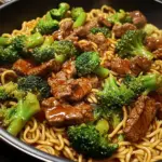 Beef, Broccoli & Noodle Stir-Fry