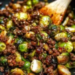 Beef and Brussels Sprouts Stir-Fry