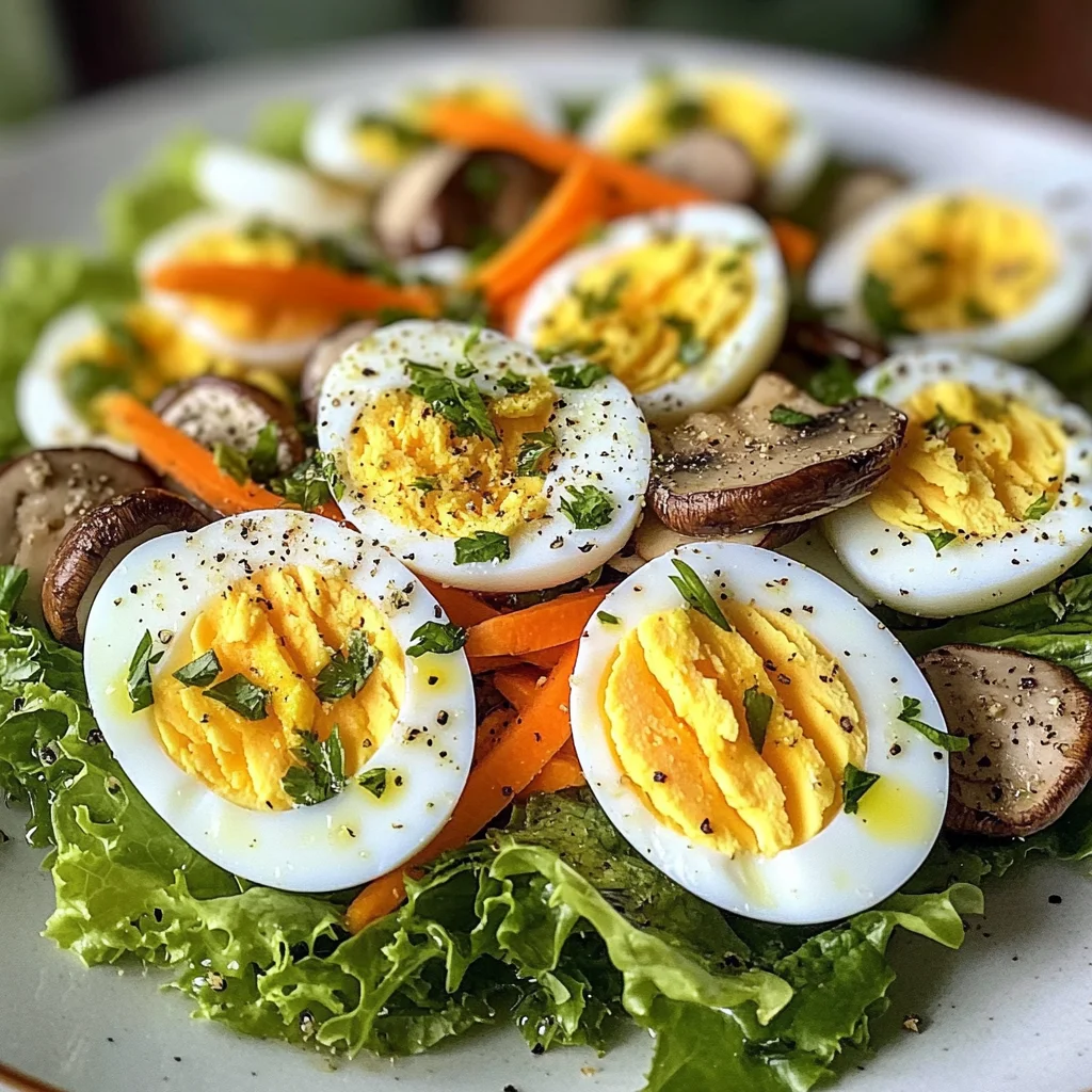 Egg & Veggie Salad