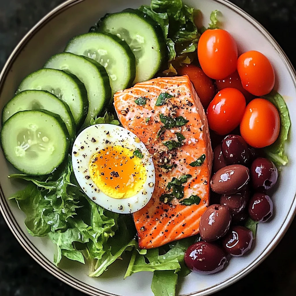 Omega Power Plate with Salmon & Avocado