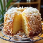 Pineapple Coconut Pound Cake
