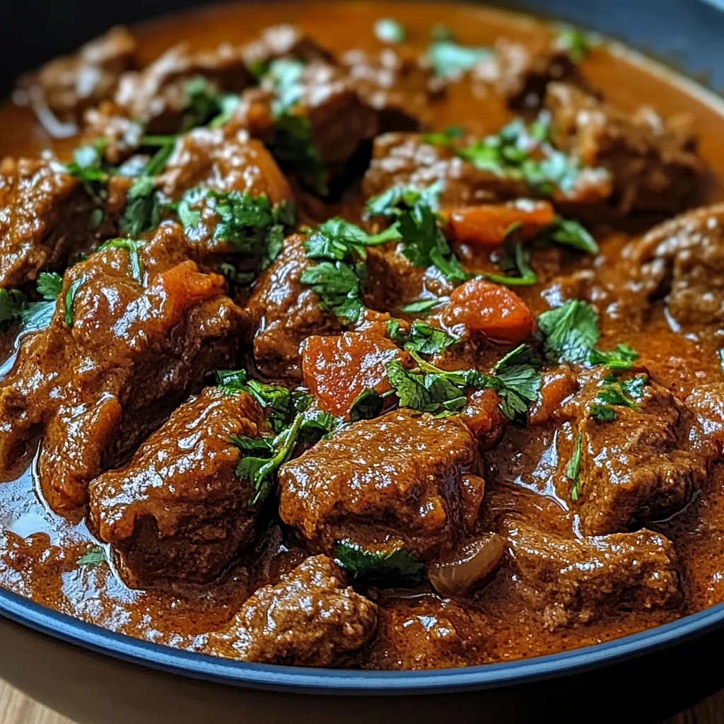 Spicy South Indian Beef Curry