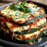 Zucchini Ricotta Melts with Marinara