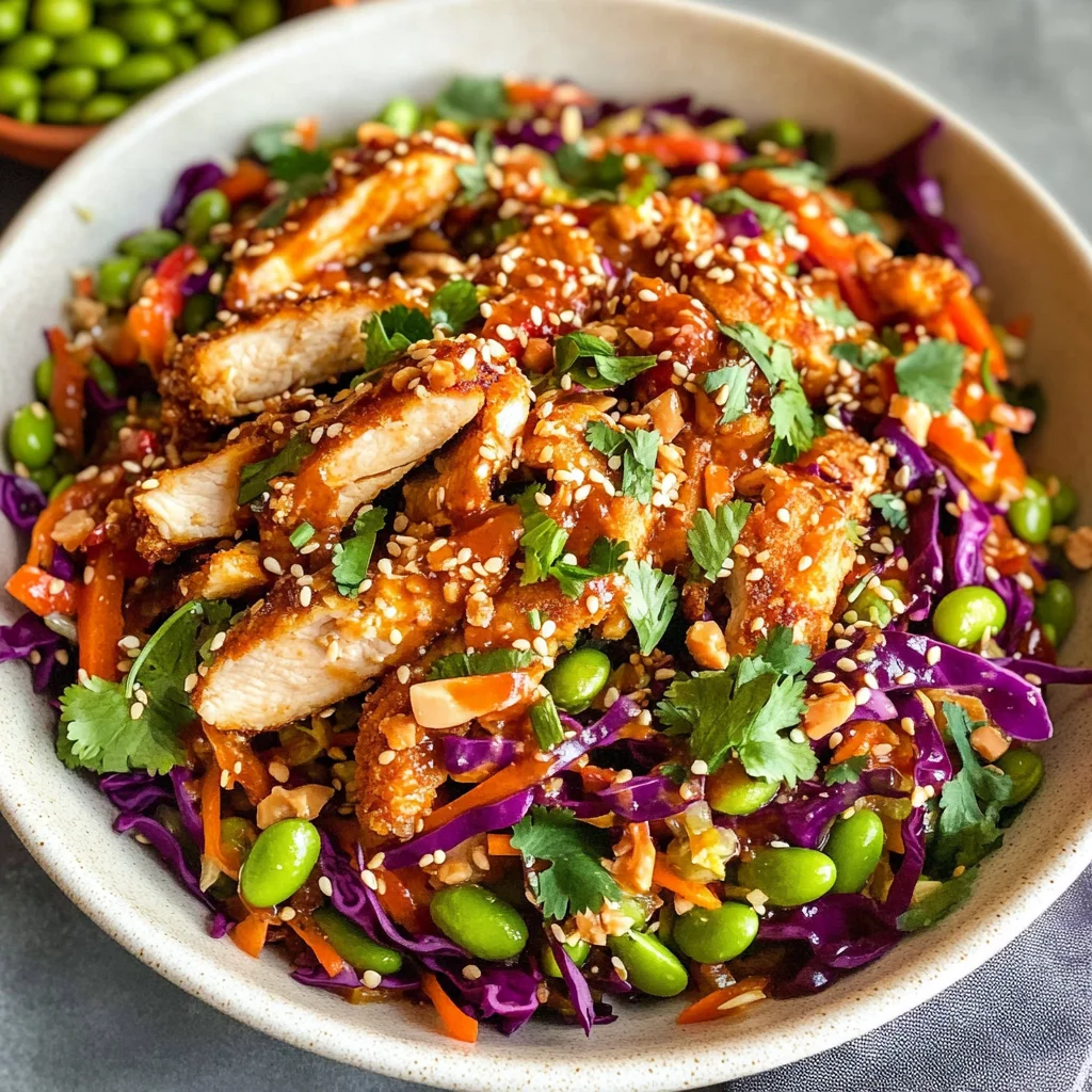 Asian Chicken Crunch Salad