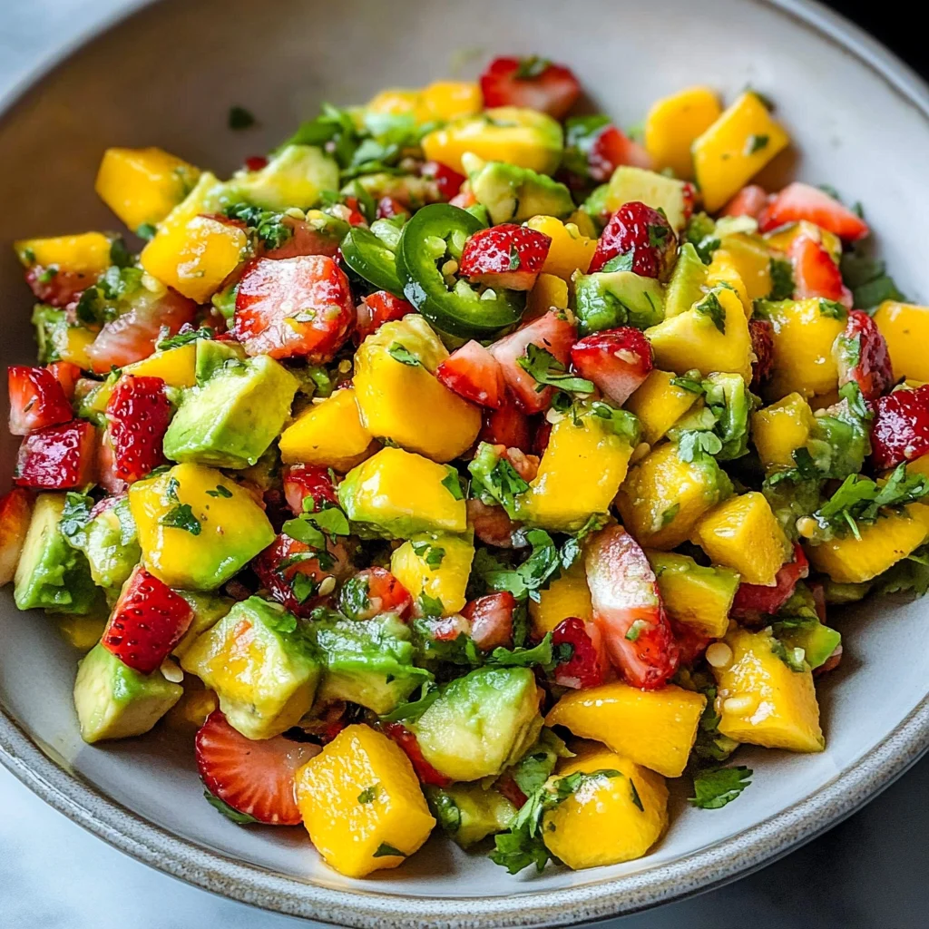 Avocado Mango Salad Recipe