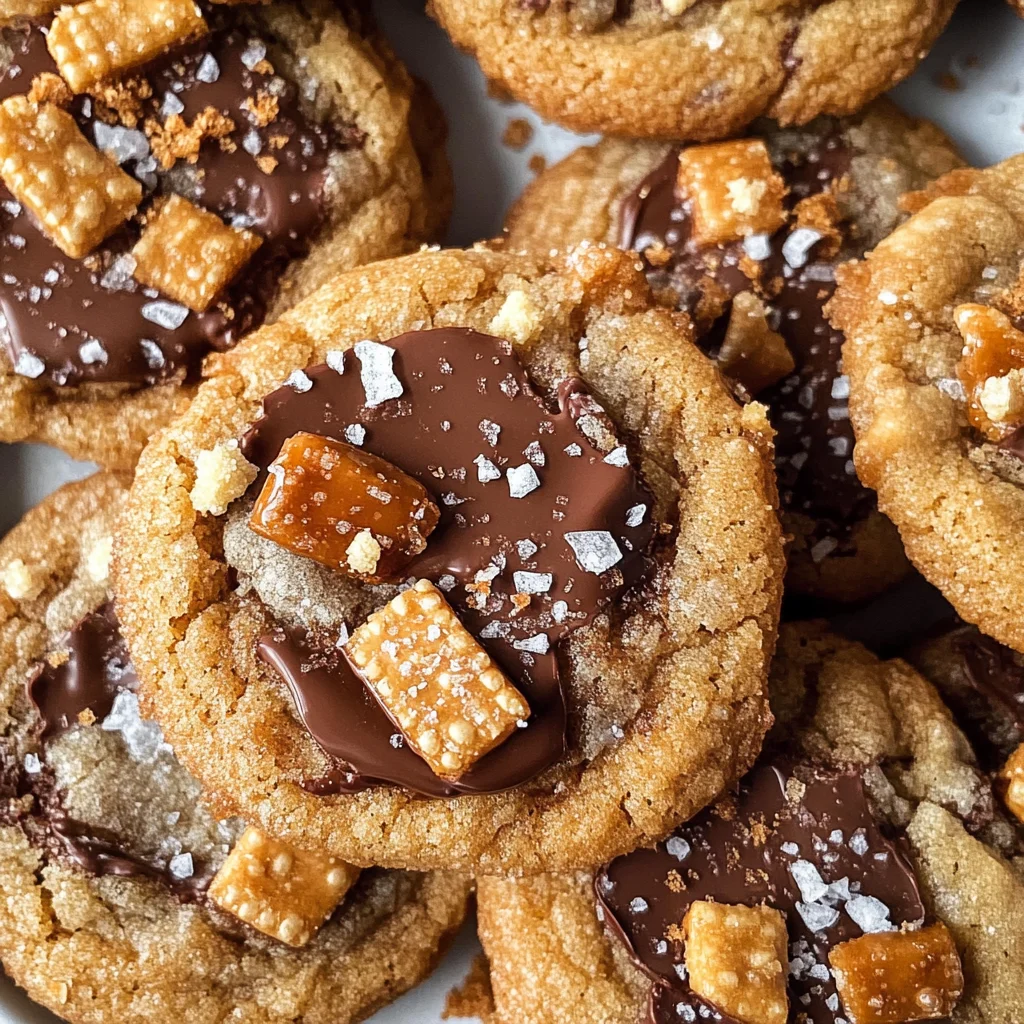 Brown Butter Toffee Cookies