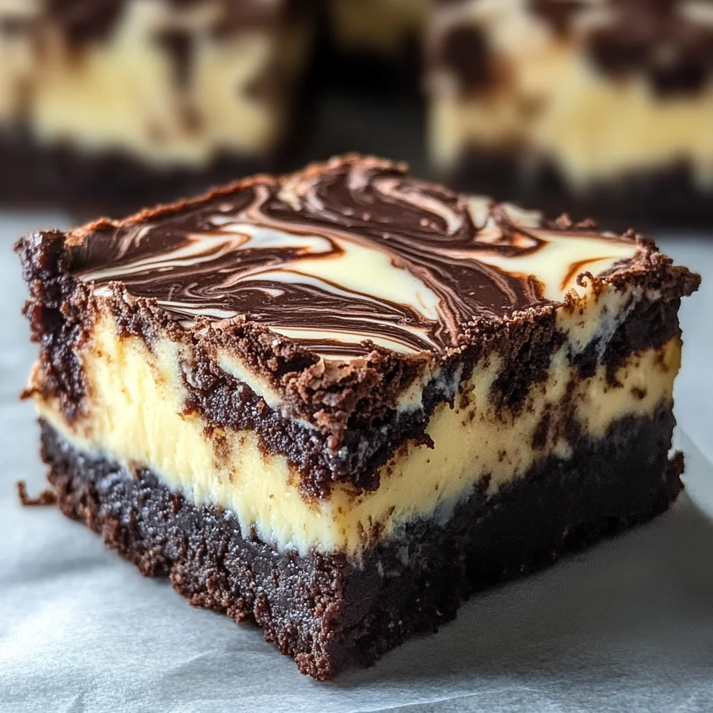 Cheesecake Brownies