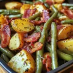 Country Ranch Green Beans 'and Potatoes with Bacon