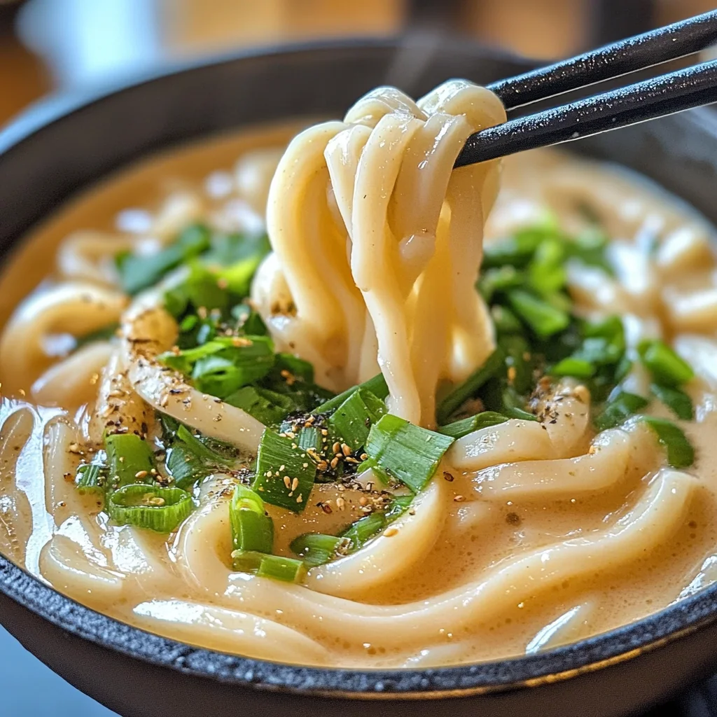 Creamy Miso Udon