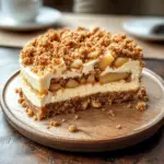 Delicious Apple Crumble Cheesecake for Cozy Fall Evenings