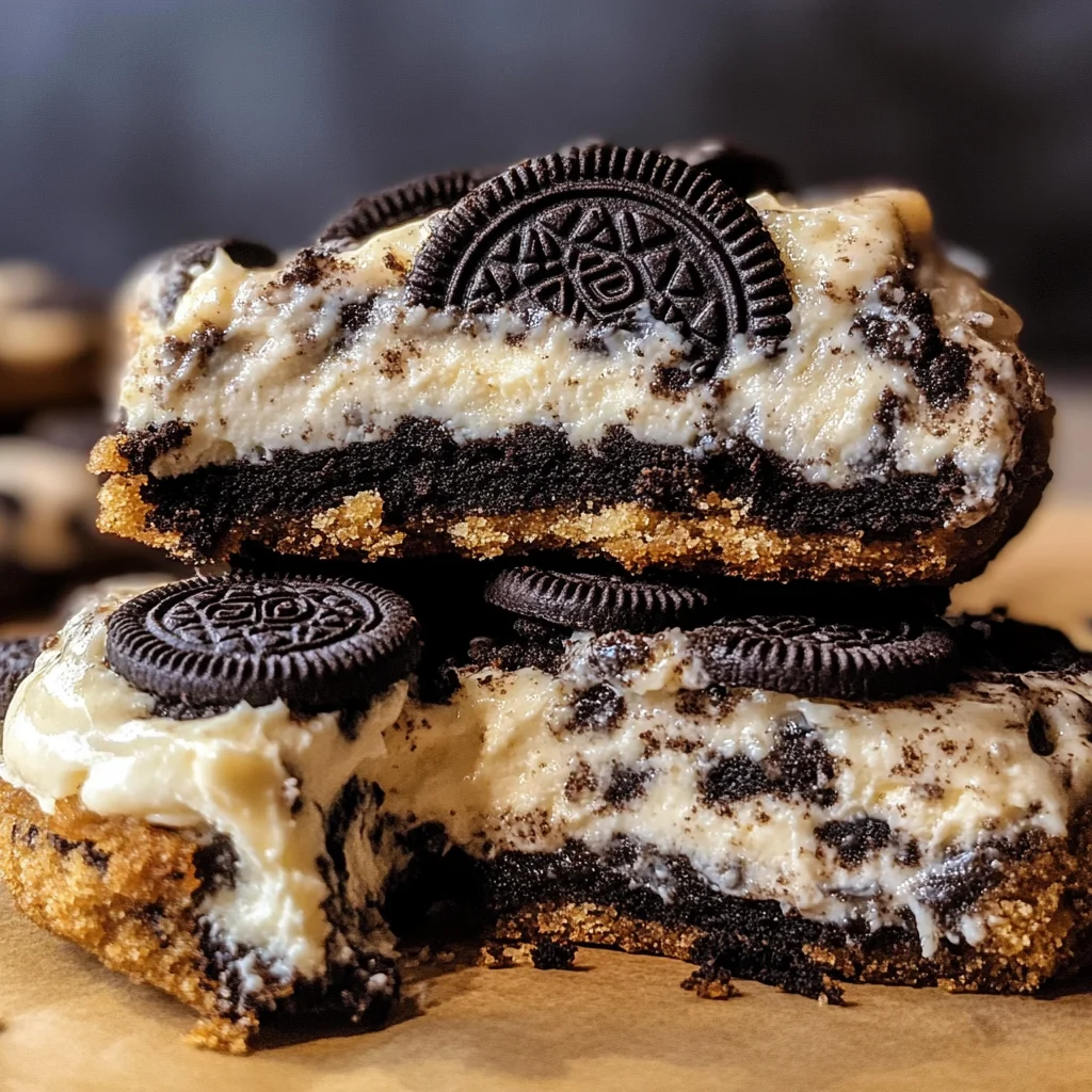 Oreo Cheesecake Cookies