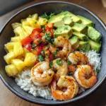 Tropical Shrimp Rice Bowl