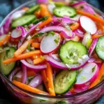 Quick Fridge Pickled Vegetables