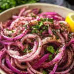 Sumac Onions Recipe (Turkish Onion Salad)