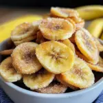Air Fryer Cinnamon Banana Chips