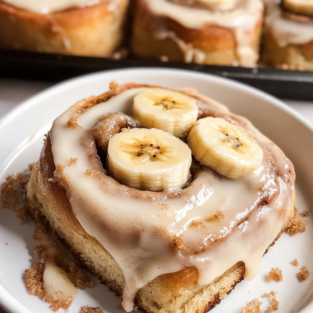 Banana Bread Cinnamon Rolls
