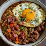 Breakfast Chili and Eggs