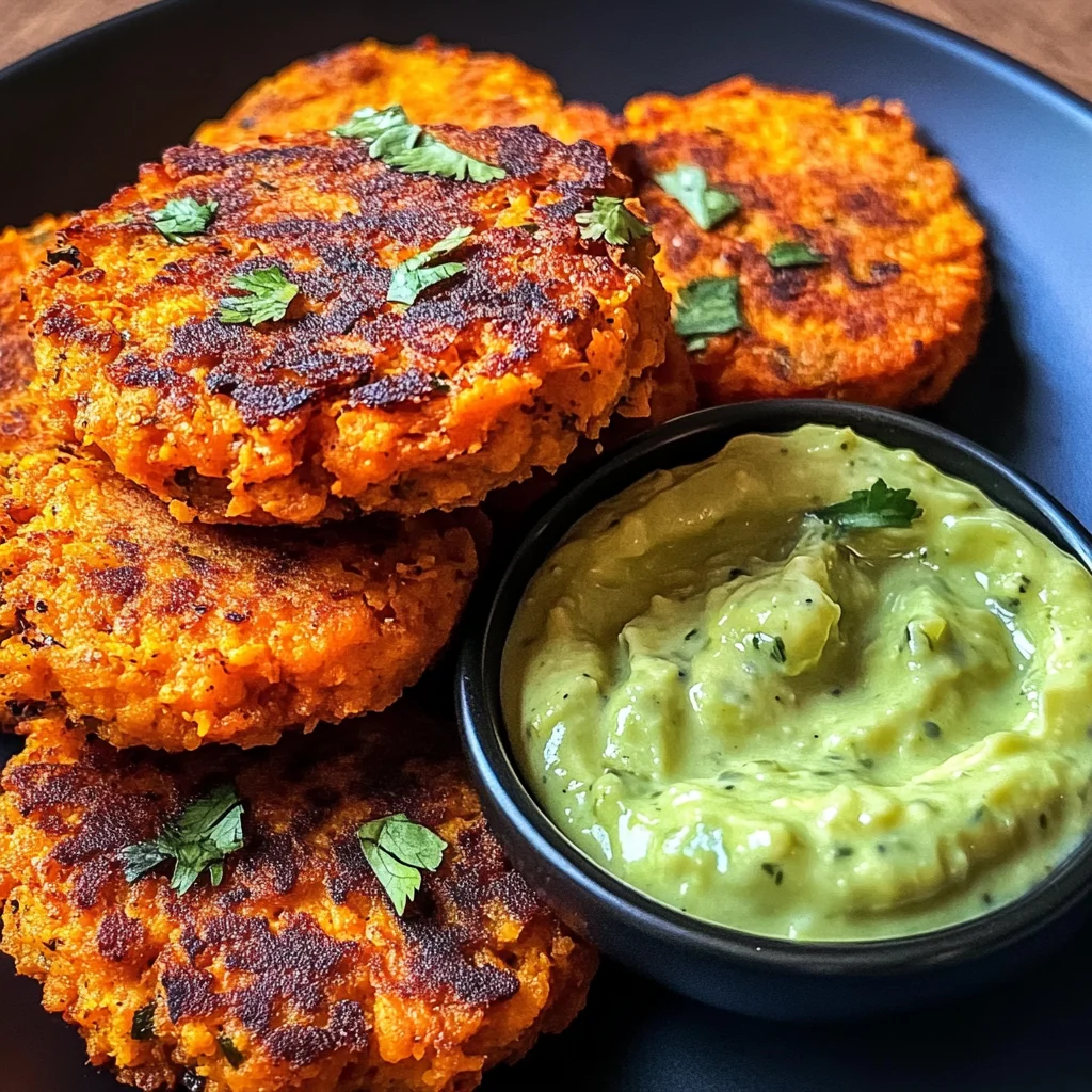 CRISPY SWEET POTATO & RED LENTIL PATTIES That Delight!