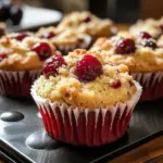 Cherry Cobbler Muffins