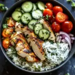 Chicken Tzatziki Bowls