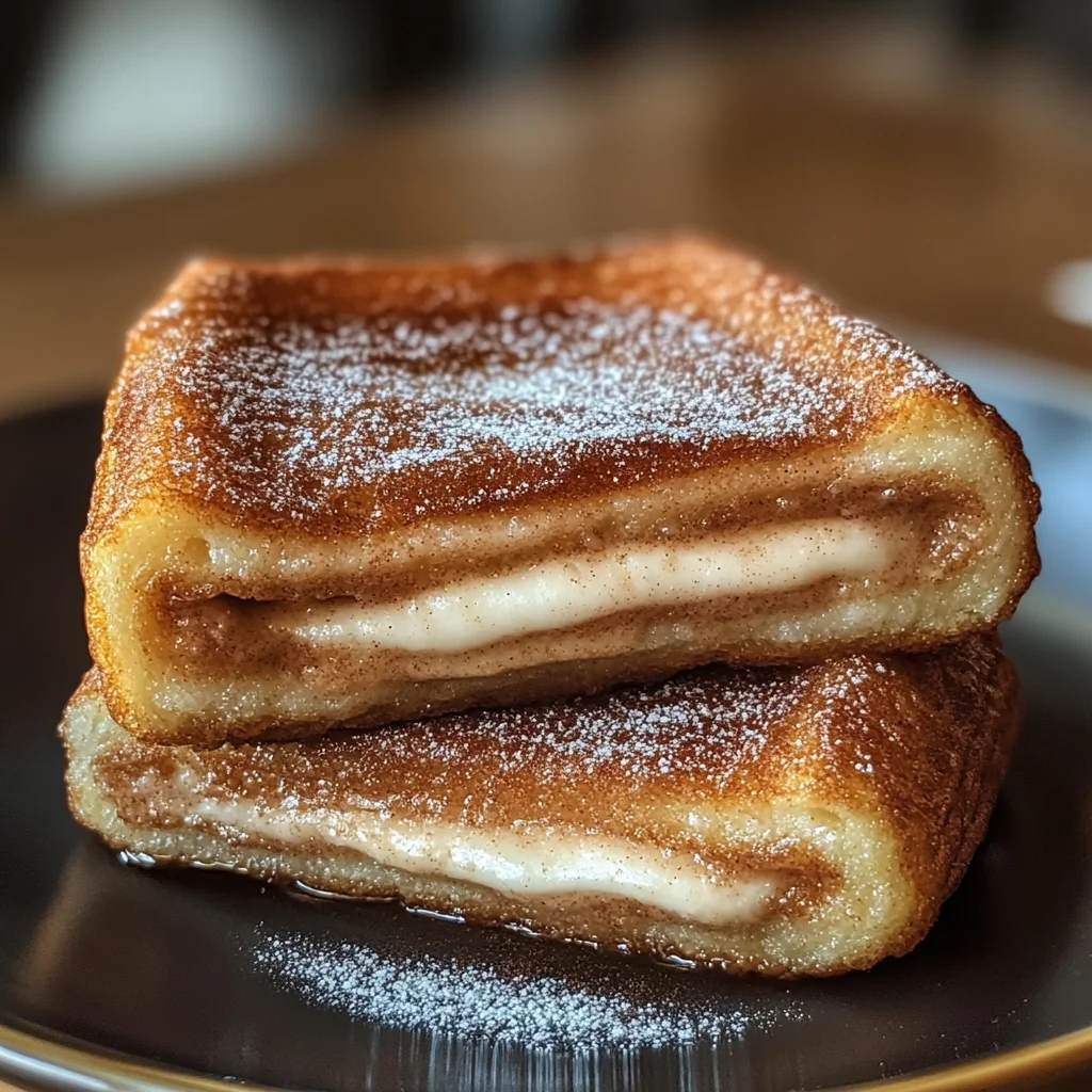 Churro Stuffed French Toast with Cinnamon Sugar