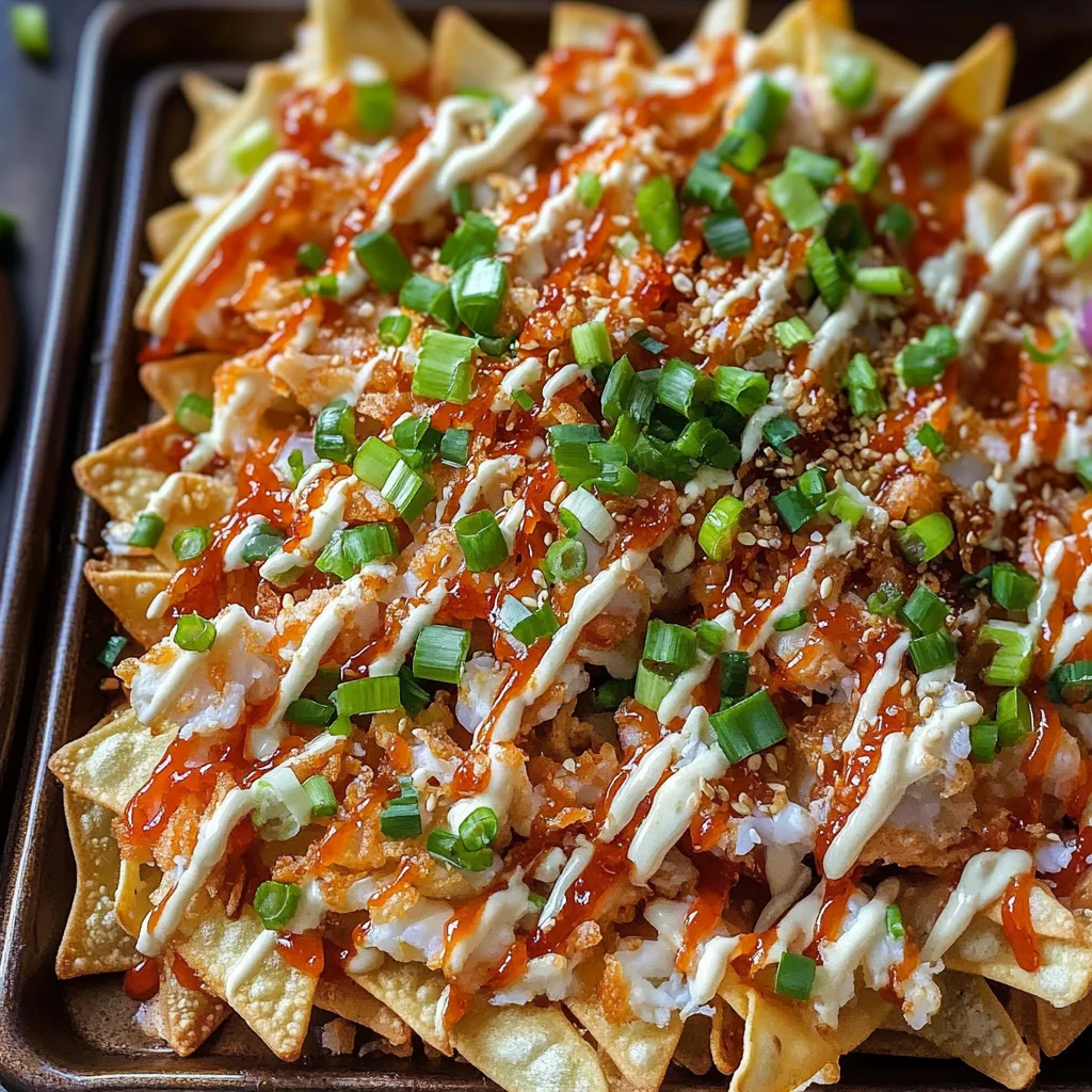 Crab Rangoon Nachos