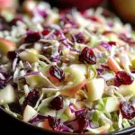 Cranberry Apple Coleslaw: A Delicious & Healthy Recipe