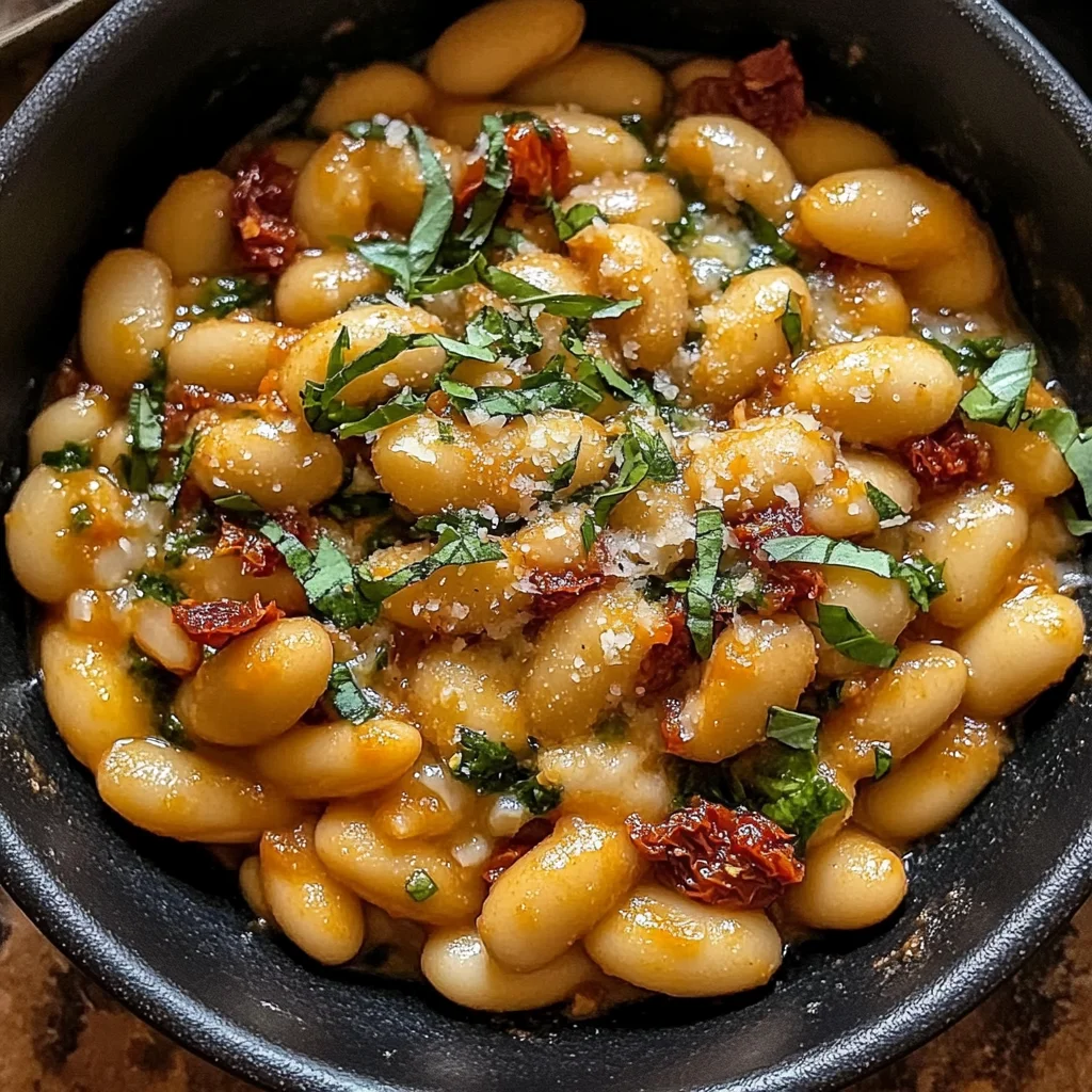 Creamy Tuscan Marry Me Butter Beans