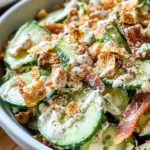 Cucumber Caesar Salad