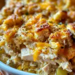 Dolly's Chicken and Stuffing Casserole