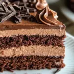 Easy Chocolate Mousse Cake Recipe