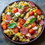 Easy Italian Antipasto Pasta Salad