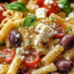 Greek Pasta with Feta and Olives (25-Minutes)