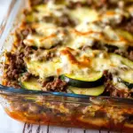 Ground Beef Zucchini Casserole