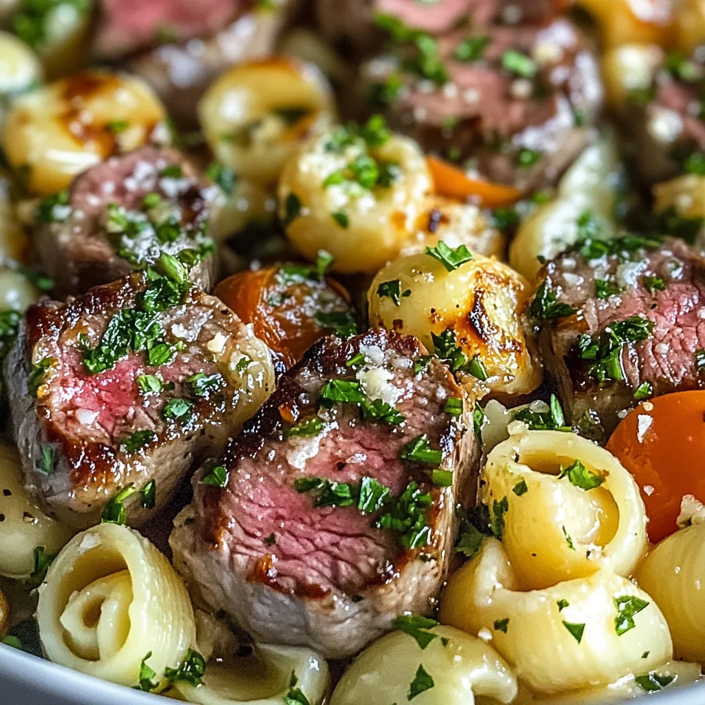 How to Make Juicy Steak Bites with Garlic Butter & Parmesan