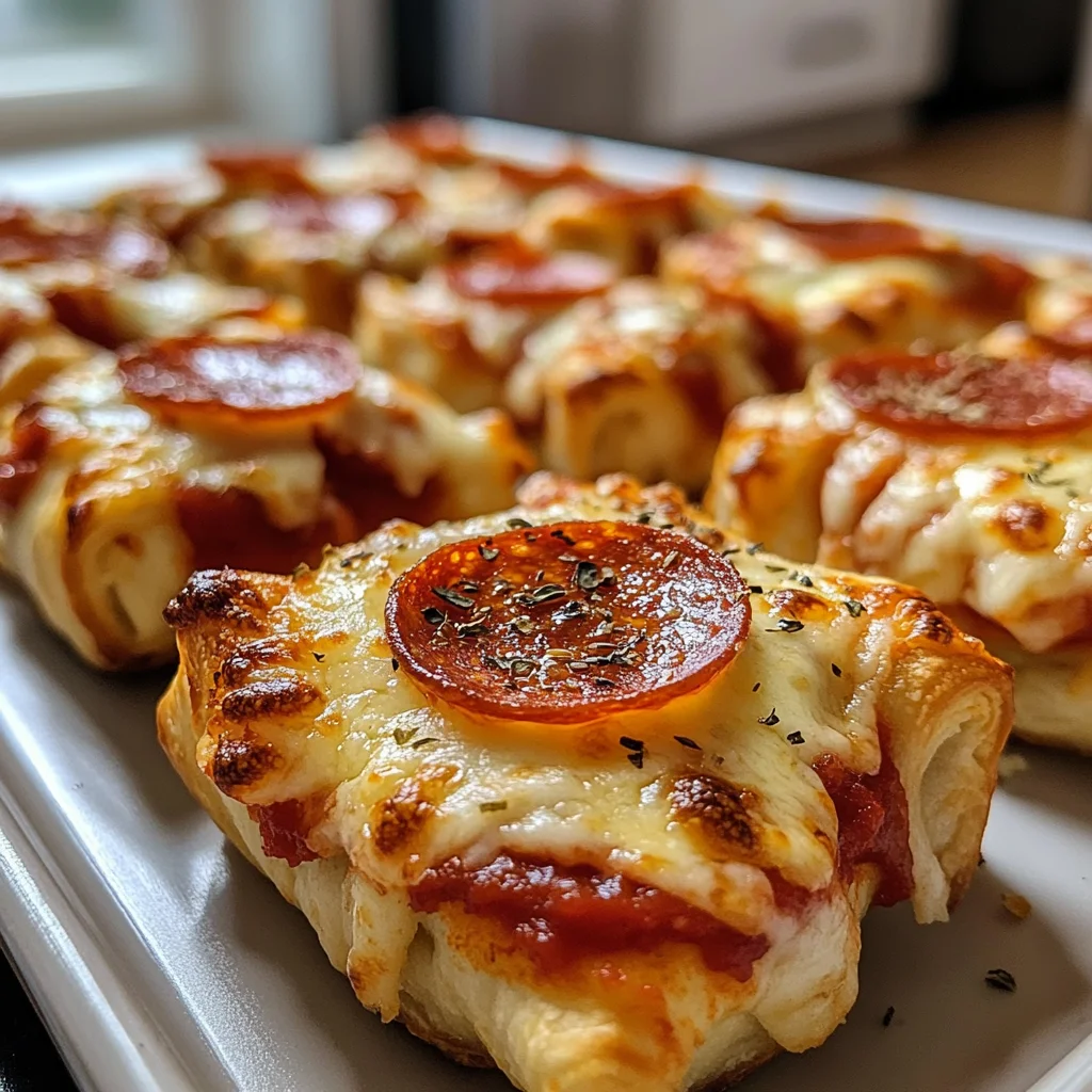 Irresistible Mini Deep Dish Crescent Roll Pizzas in 25 Minutes