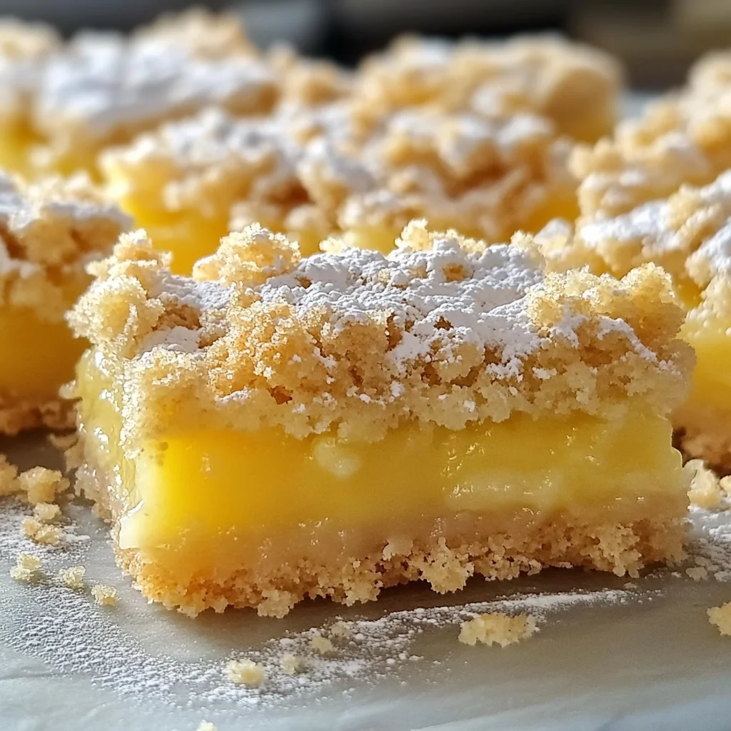 Lemon Crumb Bars