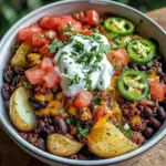 Loaded Potato Taco Bowl