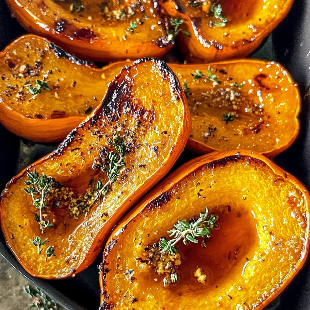 MAPLE ROASTED HONEYNUT SQUASH
