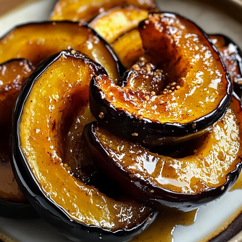 Maple Roasted Acorn Squash