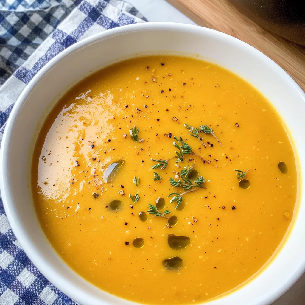 Pumpkin Apple Cider Bisque