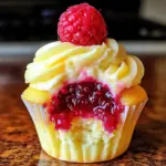 Raspberry Lemon Heaven Cupcakes