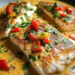 Red Snapper with Creamy Creole Sauce