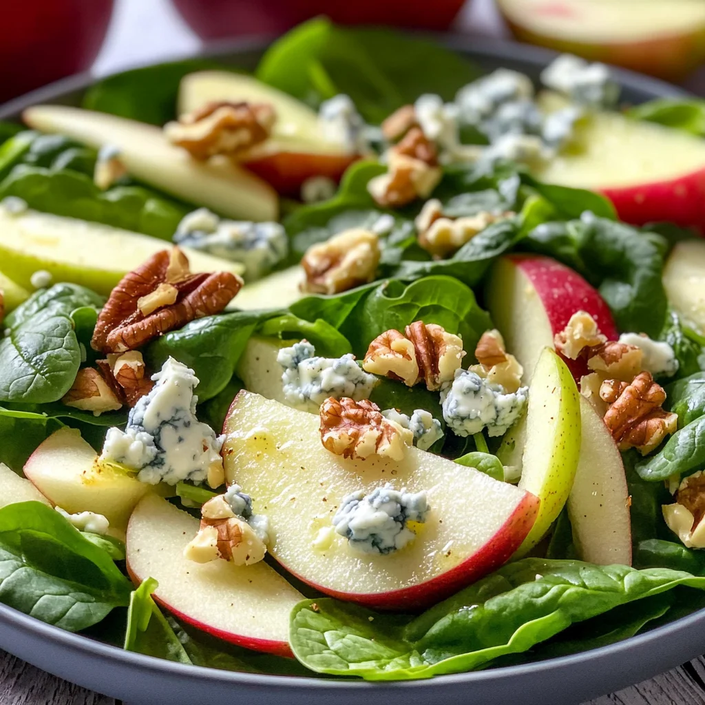 Spinach and Apple Salad