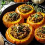 Stuffed Mini Pumpkins Recipe