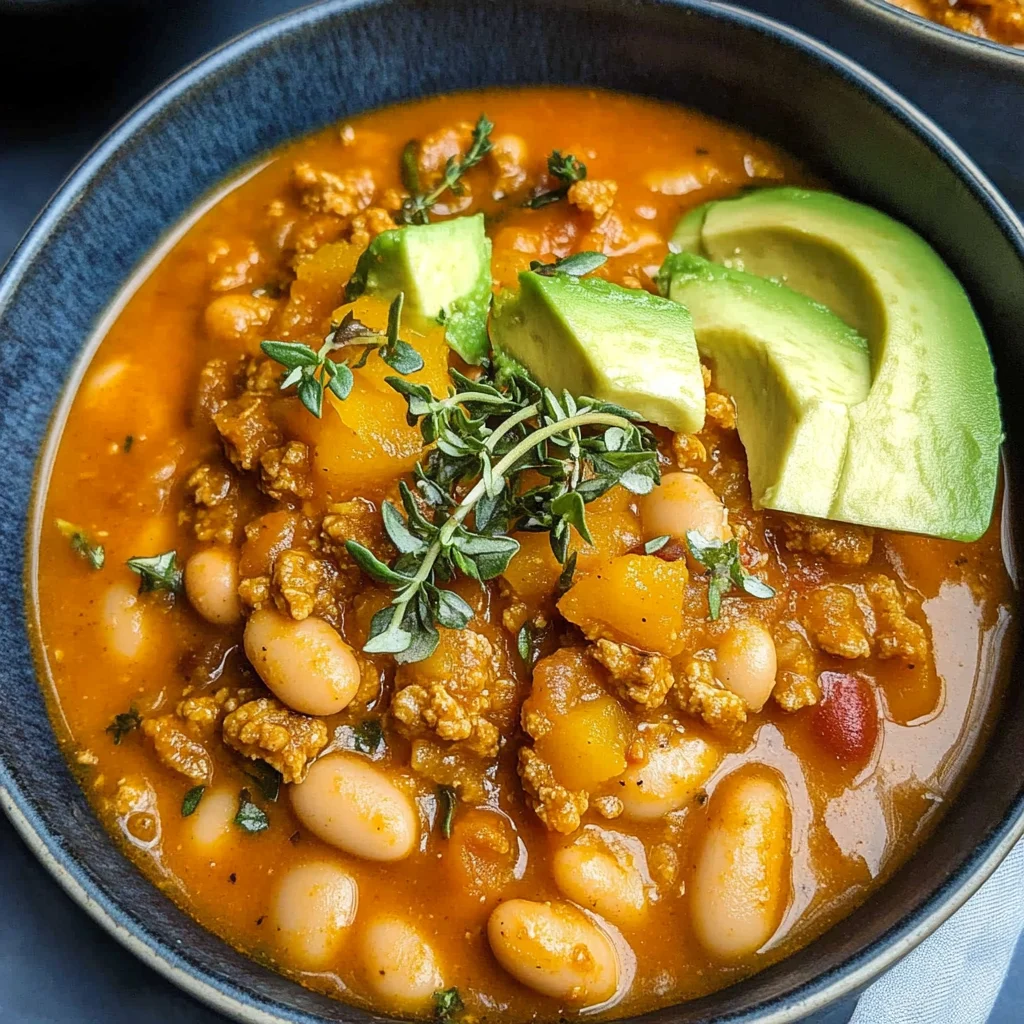 White Bean Pumpkin Chili