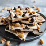 10 Minute Peanut Butter Chocolate Greek Yogurt Bark Recipe
