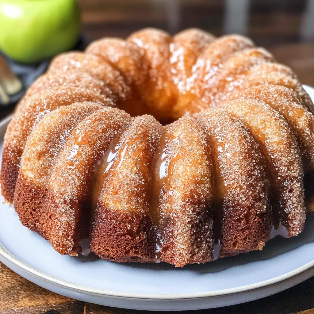 Apple Cider Doughnut Cake