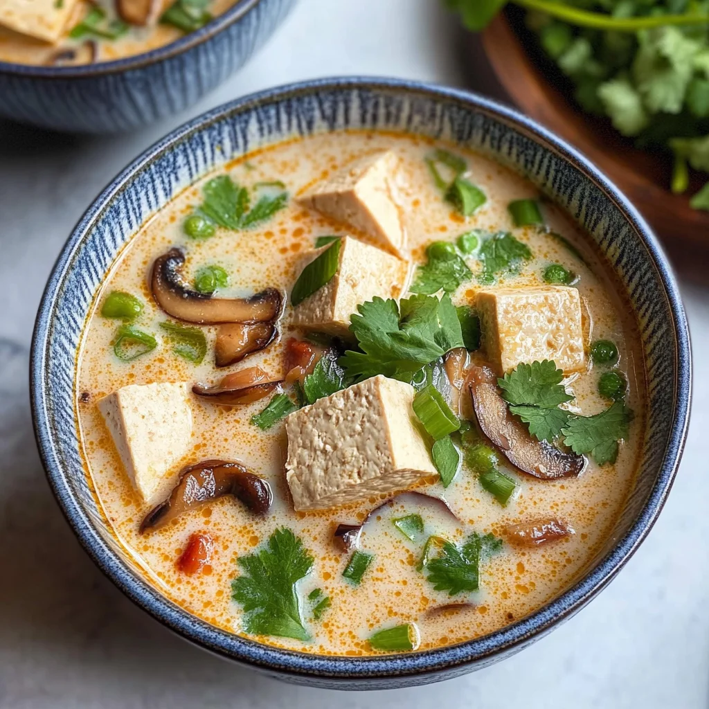 Coconut Tofu Soup