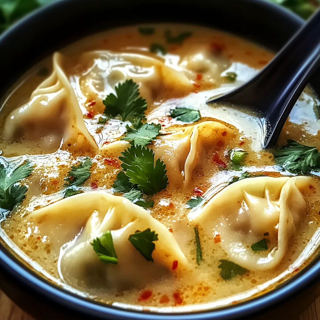 Comforting Thai Potsticker Soup for Cozy Nights In